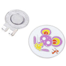 Zodiac Rat Golf Markers plus Magnetic Alloy Golf Cap Hat Clip Golf Ball Mak_