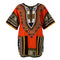 2 Pieces Unisex Short Sleeve Dashiki African Hippie