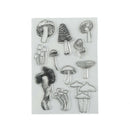 Mushroom Transparent Silicone Clear Stamps Seal for Scrapbooking Album Decor OZ