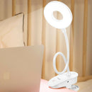Flexible Desk Lamps 18-LED 3 Dimming Gears for Living Room Rechargeable