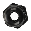 PG7 Black Plastic Waterproof Cable Glands Joints 10 Pcs G7F2