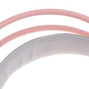 Bass Surround Pink Over Ear Gaming Headset Headphone with Super Cool Led
