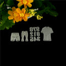 number clothes metal cutting dies stencil scrapbook album paper emboss craft  ME