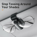 Baseus Car Sun Visor Glasses Sunglasses Clip Receipt Card Ticket Eyewear Holder