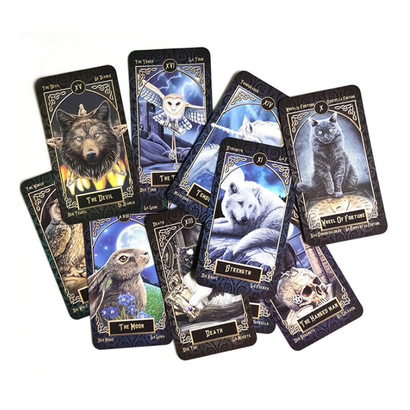 Tarot Familiars Cards Lisa Parker Board Game Deck Spanish Divination Game Ca Ew