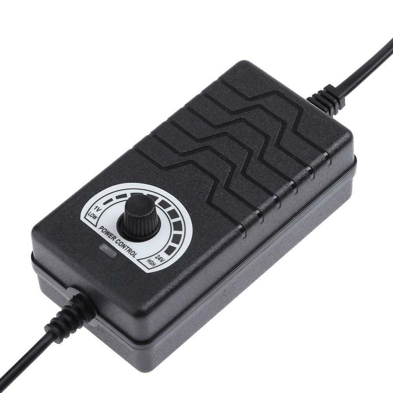 AC to DC Adapter 3-24V 2A Adjustable Power Supply Motor Speed Controller EU