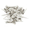 200x Iron Bows Alligator Curl Clips Blank Hair Pins Clamps DIY Projects