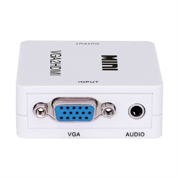HDMI to VGA Male to Female Adapter Cable with Audio Port K7F5