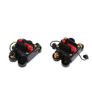 2 Pieces Manual Reset Circuit Breaker Self Test 12V Car Auto Boat Stereo Audio