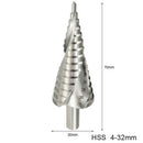1 Pcs 4-32 Mm Pagoda Drill Hexagon Screw Drill High Speed Steel Power Tools V2K3