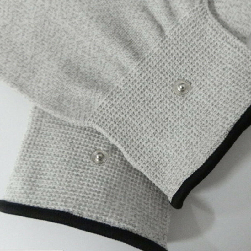 2pcs Conductive electrotherapy massage electrode gloves use for tens machine SY5