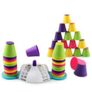 32x Rainbow Nesting Stacking Cups Early Educational Play Toys Toddlers Gifts