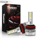 TXVSO8 G1 Car Led Fog Light Bulbs 6000K 10000LM COB Chip Kit Headlamp 12V B