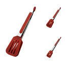 New Salad Tongs Silicone BBQ Cooking Food Serving Utensil Salad Tong 10.63"