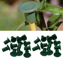 24pcs Durable Green Cane End Caps Bamboo Protectors Cane Tip Cover Cap