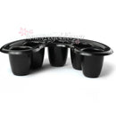 2 PCS Nail Art Tips Hand Soak Bowl Tray Treatment Remover Manicure Soaking Tool