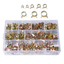 Fuel Line Hose Tubing Spring Clips Clamps Assortment Kit -