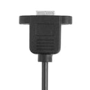 Elbow Connector USB-B/F to USB-B/M Charging Data Cable for Printer Scanner