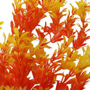 Aquarium Artificial Orange Lang Artificial Plant Decoration 50cm