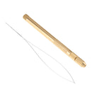 3 Hooking Ventilating Needles+Holder Creat Repair Lace Wig Toupee Hairpiece