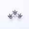10pcs Crown Hair Clips Children Girls Claw Barrettes Mini Jaw Hairpin (05) A