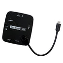 Universal 7-IN-1 USB Hub TF MS And M2 Card Reader For OTG Smart Phone