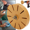 3.5 Inch 90Mm Universal Rubber Eraser Wheel For Remove Car Glue Adhesive St Z8X1
