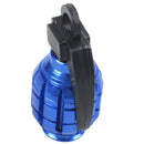 2PCS Grenade Alloy Valve Caps Dust Covers Bike Bicycle MTB BMX Car (Blue) F2E6