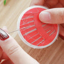 10Pcs Travel home sewing kit case needle thread tape scissor set handcraft BHES