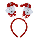 Home Decoration Cute Christmas Theme Headband Kids Head Clasp(Bear)