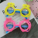 Kids Fruit Pineapple Eye Glasses Kids Hawaii Beach Party Supplies Decor To BX