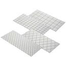 DIY Cake Fondant Impression Mat Cake Border Decorating Tools Grid Pattern