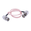 75 Ohm BNC Male Right Angle RG179 Coax Cable For BMCC BMPC Hyperdeck Camera