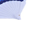 1PCS Rainbow Fan Hand Held Folding Fan Dance For Decoration Fan Art Crafts D Kw