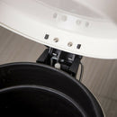 3Liter 0.8 Gallon Beige Mini Tiny Step-on Trash Can Indoor Waste Bin Rubbish