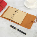 Retro Notebook String Loose-leaf Sketchbook Students Stationery (Green)