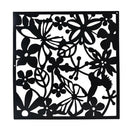 4pcs Safety PVC Hanging Room Dividers Screen Panel with Butterfly Flower and