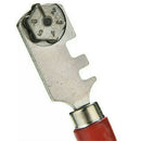 Tipped Glass Diamond  Cutter 6 Wheels Steel Ferrule Cutting Craft Hand Tool/