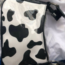 Handbag with Zipper Baguette Shoulder Clutch Classic D