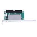 40-Pin CF compact flash card to 3.5 IDE converter adapter PCI bracket bac Bj