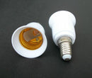 Popular 5X E14 to E27 Base LED Light Lamp Bulb Adapter Converter Screw Socket FT