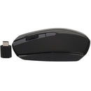 Wireless Mouse Optical Mouse W/ Type C Receiver, 4 Buttons, 1600/1200/800DPI