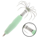 1PC Luminous Fishing Lures Baits Squid Jigs Hook Light Green Fishing Lure H-P JR
