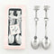 1Set Sweet Love Tea Coffee Stainless Steel Spoon Bridal Wedding Party Favor M&