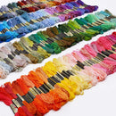 50X Cotton Cross Floss Stitch Thread Yarn Embroidery Sewing Skeins Multi Colors