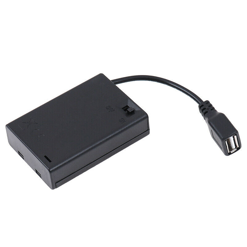 3*AA Battery box with usb port for Building block led light kit with Swi`US
