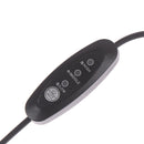 Portable USB Electric Heating Pad Vest Jacket Clothing Heated Pads Warmer Wais-