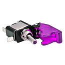 Car Illuminated LED Toggle Switch Control ON/OFF+Aircraft Missile Cover (F) A