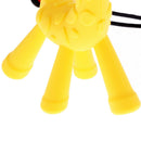 Baby BPA Free Silicone Giraffe Teething Necklace Nursing Teether Yellow
