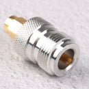 Metal N Female jack to SMA Female plug straight RF connector adapter  JR